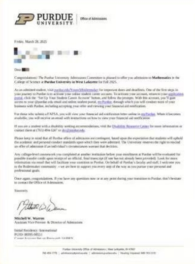【捷报】美国加州大学培养计划近期录取捷报！