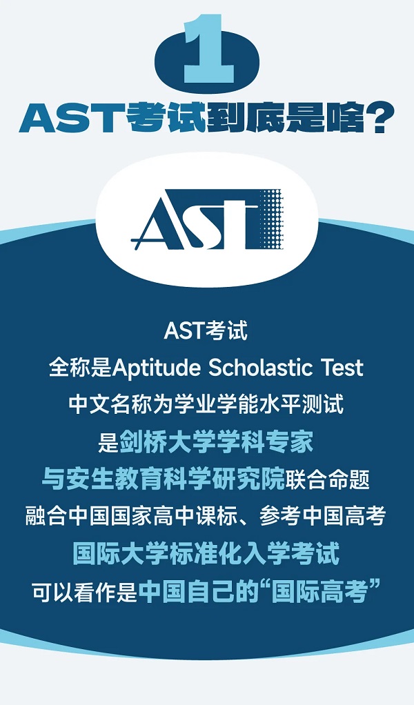 AST考试——“双通道升学”的优选路径