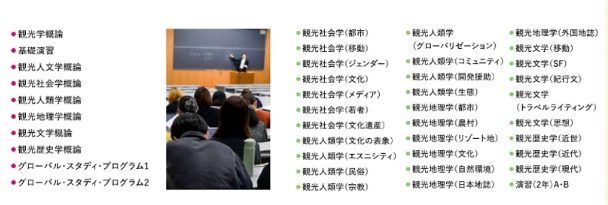 学部专区|观光学专业介绍——解锁国际化人才养成法