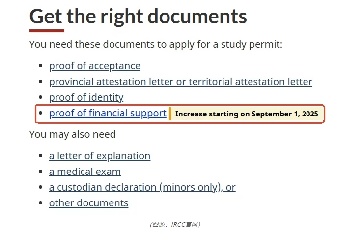 【加拿大】25年9月起，加拿大或将提录取梦校签资金要求