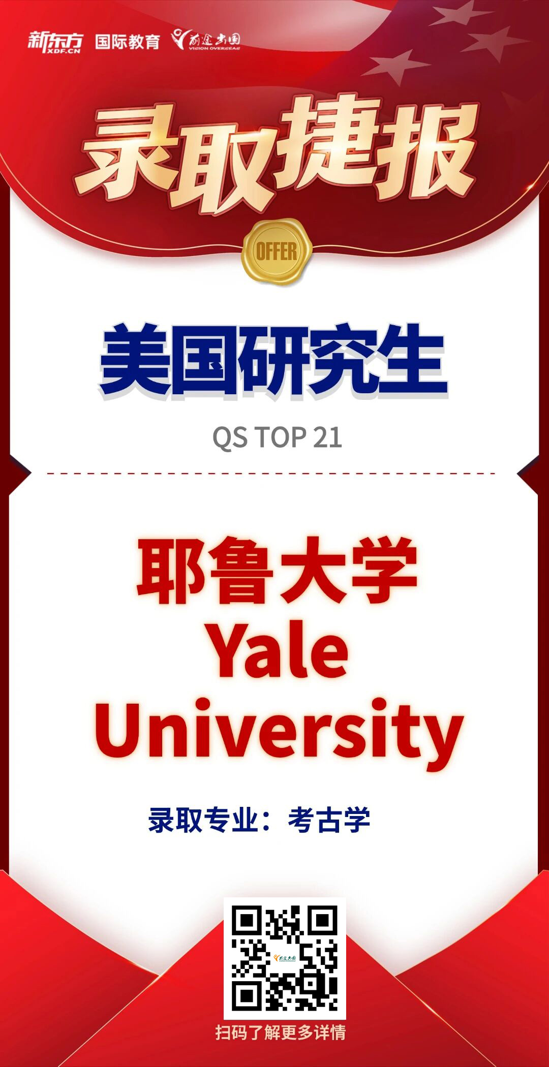 多次被拒后逆袭！考古学子如何绝地反击斩获耶鲁硕士Offer