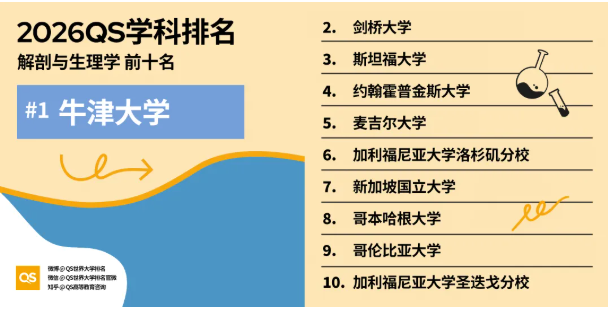 2026年QS学科排名港新高校重点学科全盘点