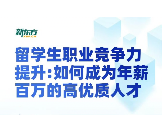 留学生职业竞争力提升