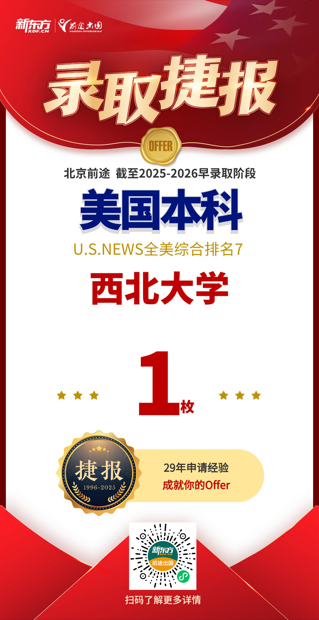 西北大学本科录取+1！梦想抵达，前途相伴！