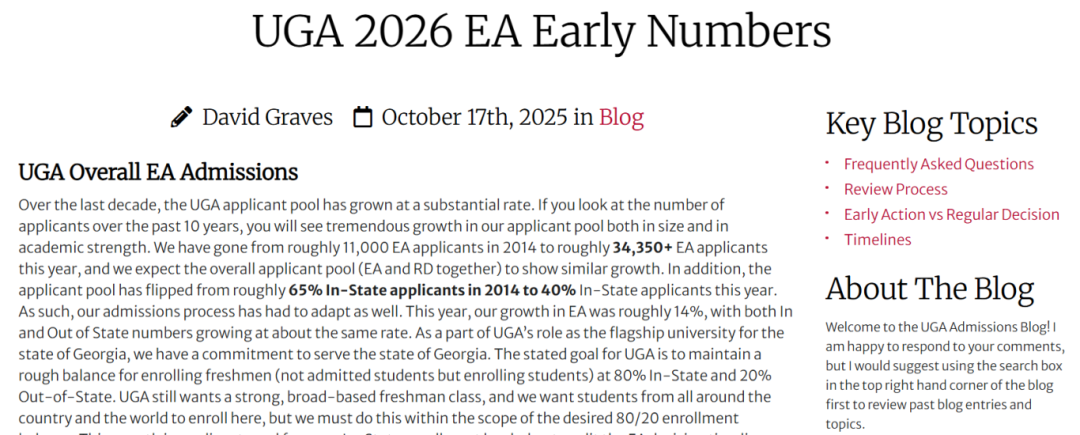 2026Fall美本早申数据出炉！这所Top50被学霸 “挤破头”！