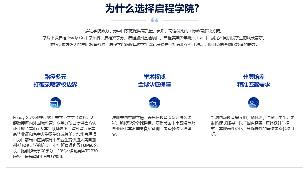 2026fall美本党该如何布局？启程学院给答案