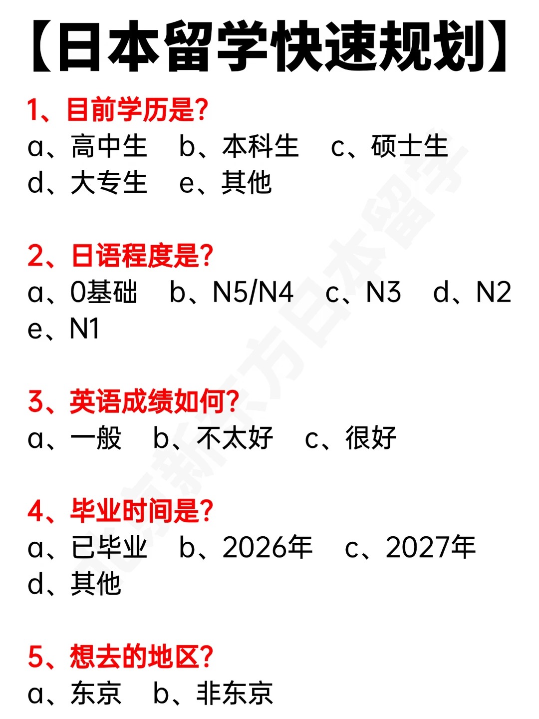 一文读懂日本大学学部申请全攻略