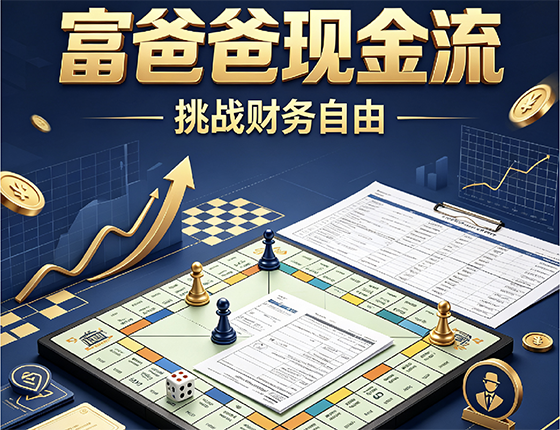 富爸爸现金流，挑战财务自由