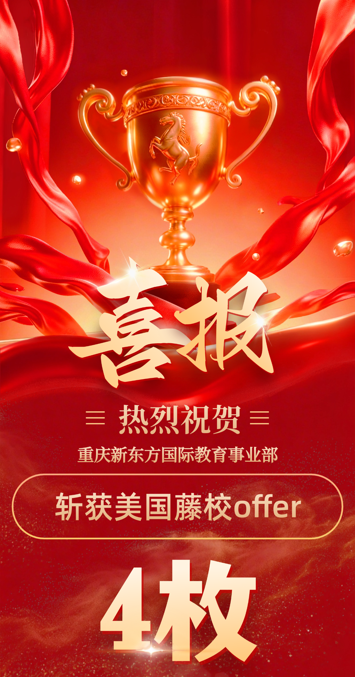 重庆美国留学录取捷报：新东方国际教育斩获康奈尔、哥大等4枚常春藤offer 