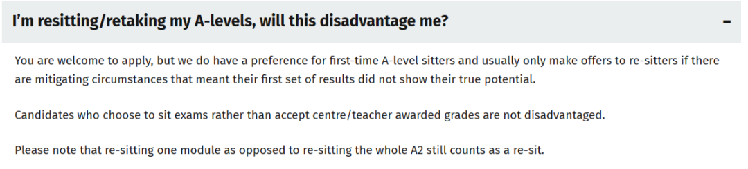 注意！英国前10院校这些专业不允许A-Level重考！