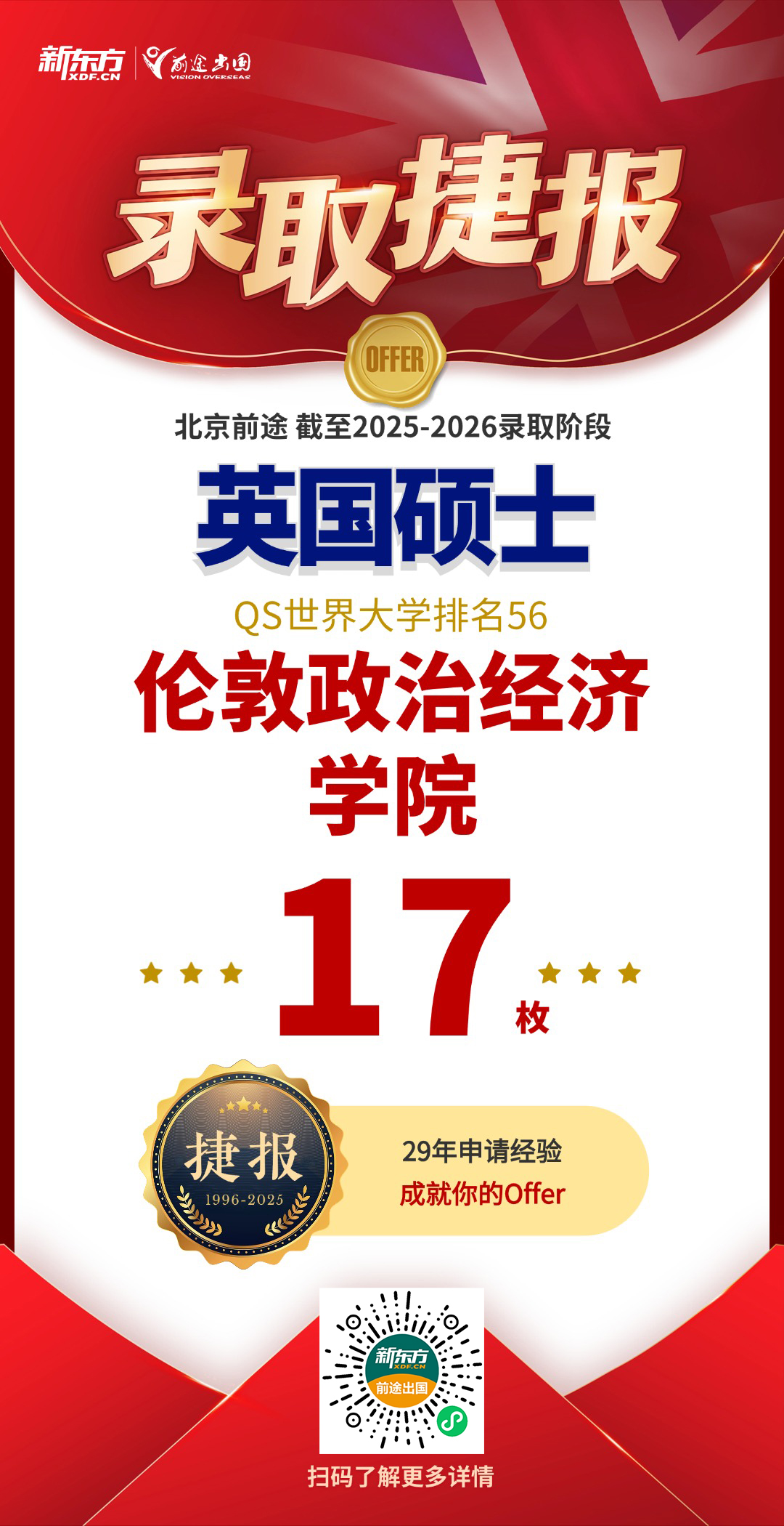 北京英硕博团队斩获伦敦政经硕士录取共计17枚！