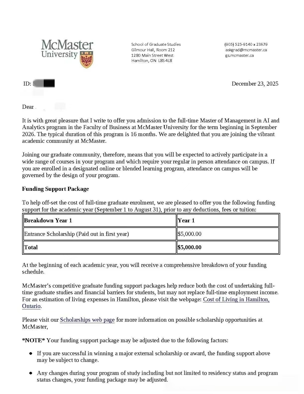 拾光织星河：让多元经历照亮加拿大名校之路