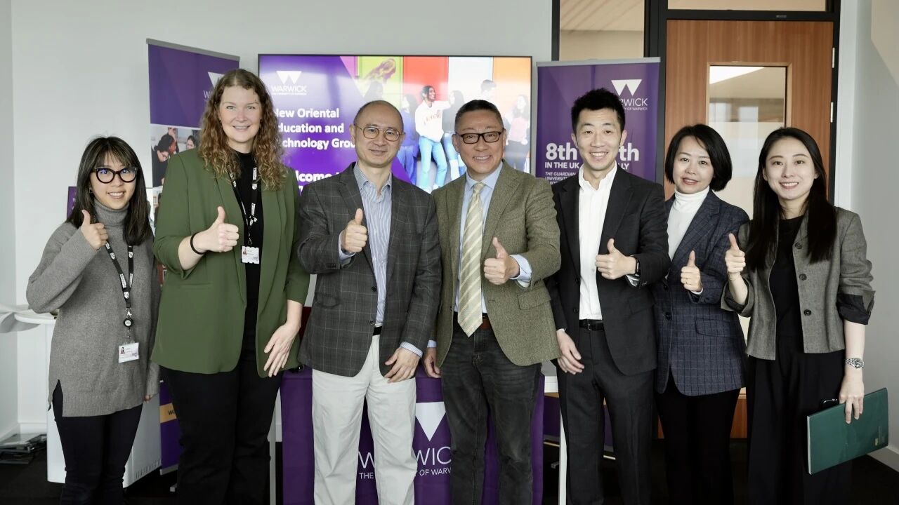 新东方前途出国与英国华威大学达成正式合作，开启菁英教育新篇章！