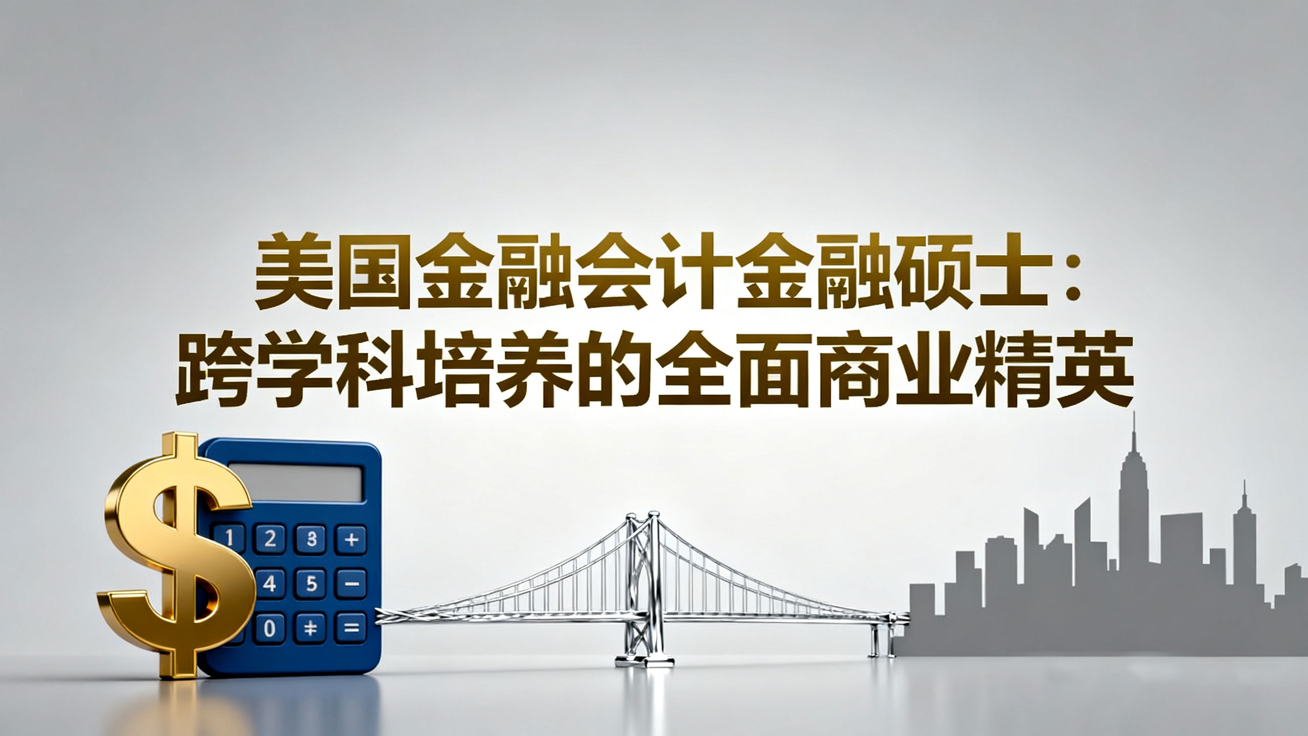 美国金融会计金融硕士：跨学科培养的全面商业精英