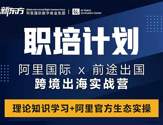 阿里国际X前途出国【跨境出海实战营】