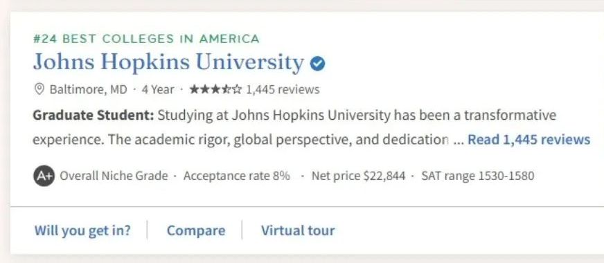 Niche发布2026全美大学排行榜！多所院校实现跃升！